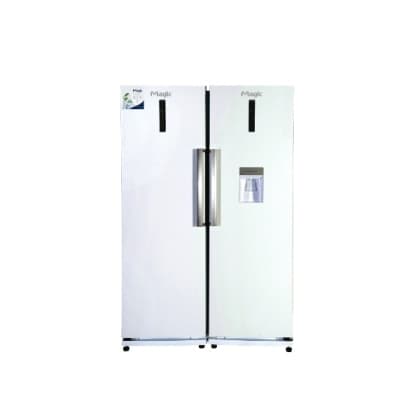 یخچال فریزر اینورتوری MORONA مجیک استیل مدل MR602IA-ICE (دوقلو)